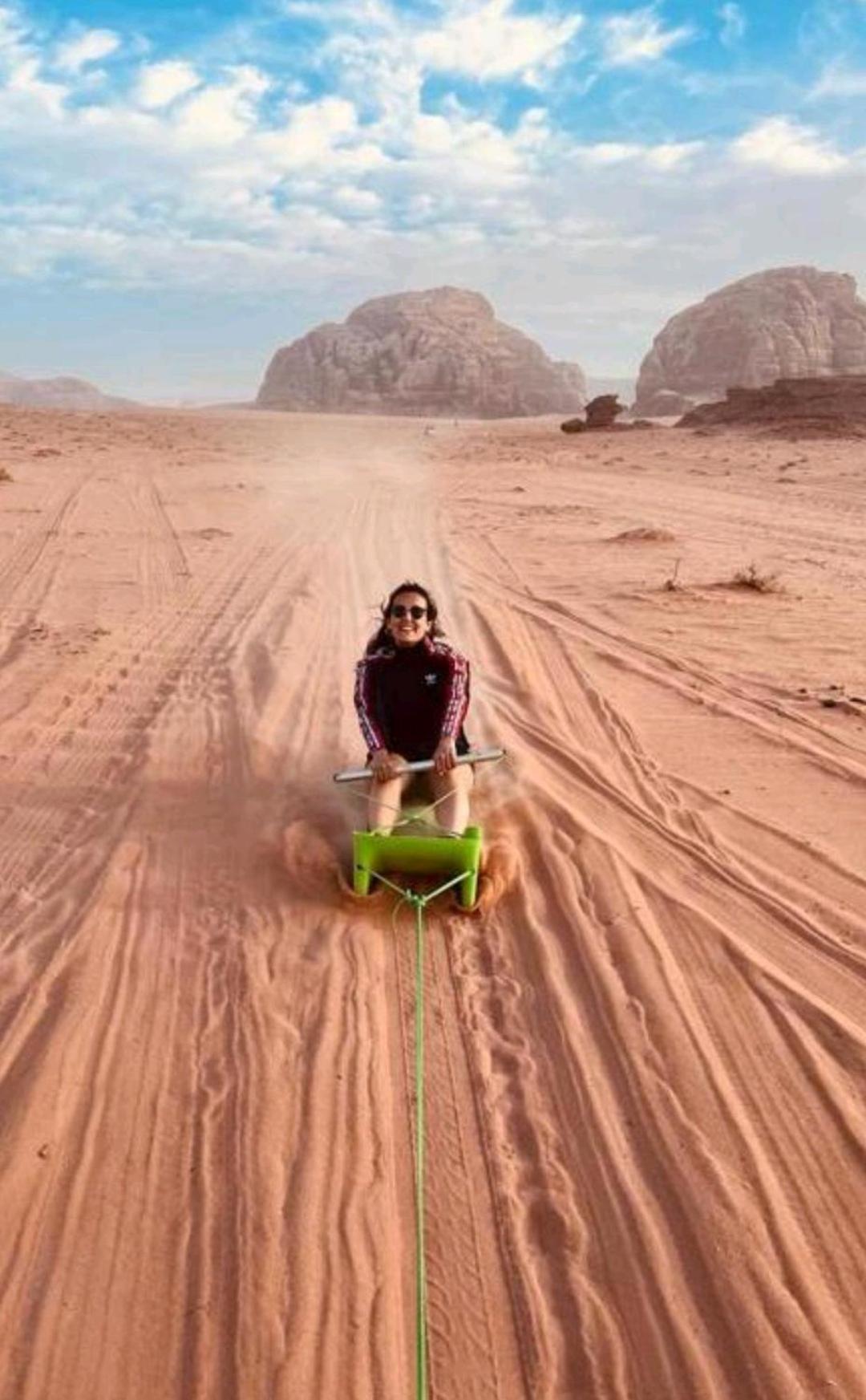 Titanic Camp Bed & Breakfast Wadi Rum Exterior photo